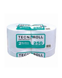 TOALLA JUMBO TECNOROLL 250 MT 1X2 ROLLOS